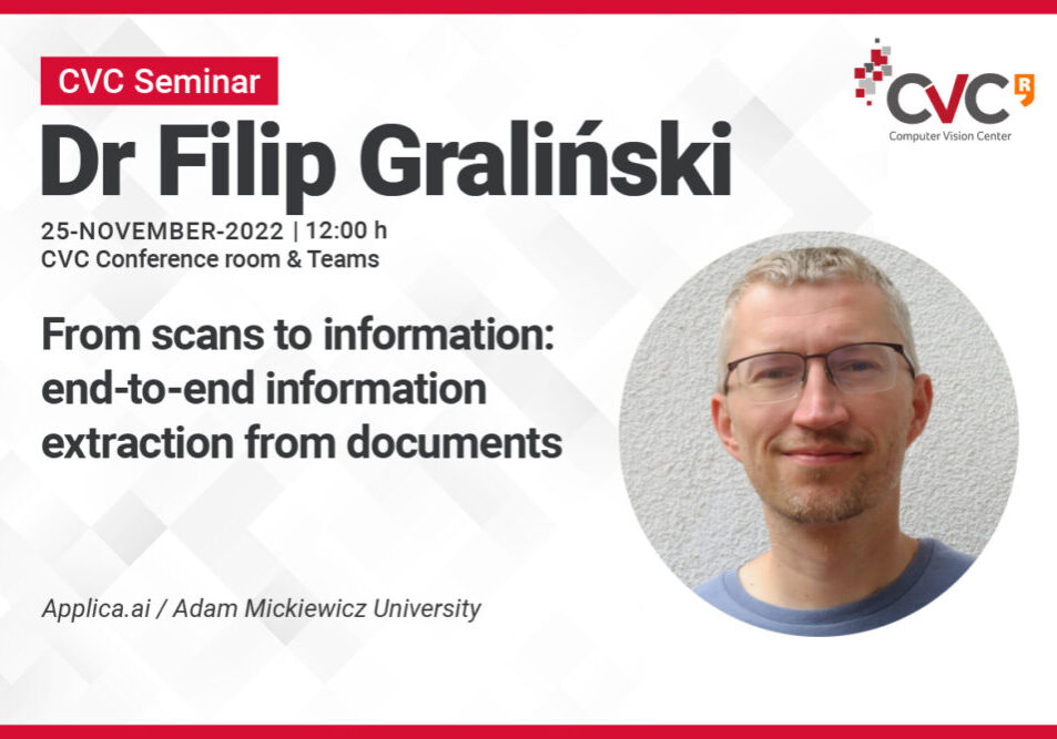 Banner seminar Filip Gralinski